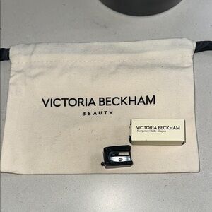 Brand new in box Victoria Beckham Beauty Sharpener and canvas pouch